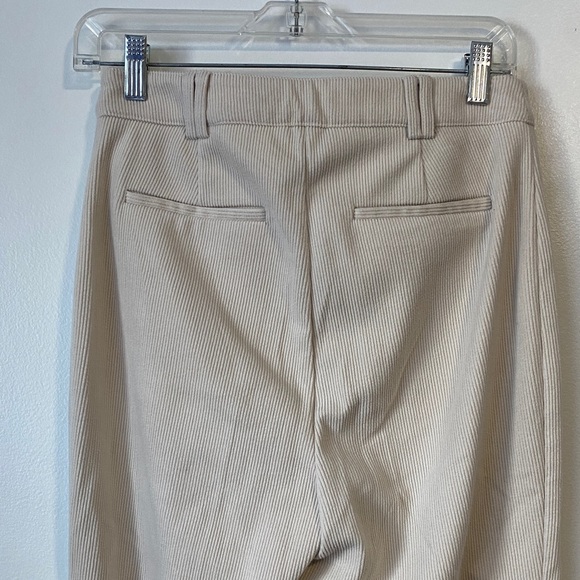 House of Harlow Elegant Cream High-Waisted corduroy Pants size 4 - Picture 6 of 13